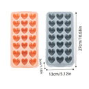 2-Piece 21-Cavity Heart Ice Tray Set in Pink and Blue-3