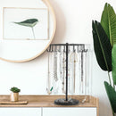 1-Piece Black Rotating Jewellery Display Rack-6
