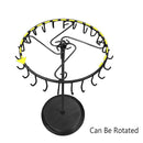 1-Piece Black Rotating Jewellery Display Rack-10