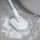 Long Handled Shower Scrub Brush with Extendable Pole for Bathroom Tiles-9