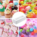 50-Pack White Drawer-Style Window Pastry Boxes, 20.5 x 7 x 5 cm-4