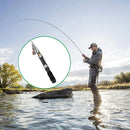 Portable Mini Fishing Rod Fishing Gear Compact Travel Rods for Outdoor Sports - 235cm-10