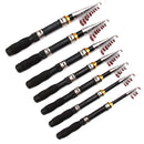 Portable Mini Fishing Rod Fishing Gear Compact Travel Rods for Outdoor Sports - 235cm-13