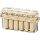 Beige 6-Cavity Ice Pop Mould with Carry Case - 1 Piece-2