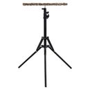 1-Piece Height-Adjustable Bird Perch Stand with Tripod Base-2