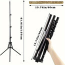 1-Piece Height-Adjustable Bird Perch Stand with Tripod Base-3
