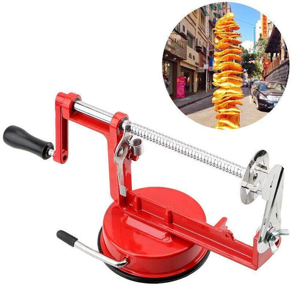 Manual Spiral Potato Slicer Twister Cutter Machine for Tornado Chips and Vegetables
