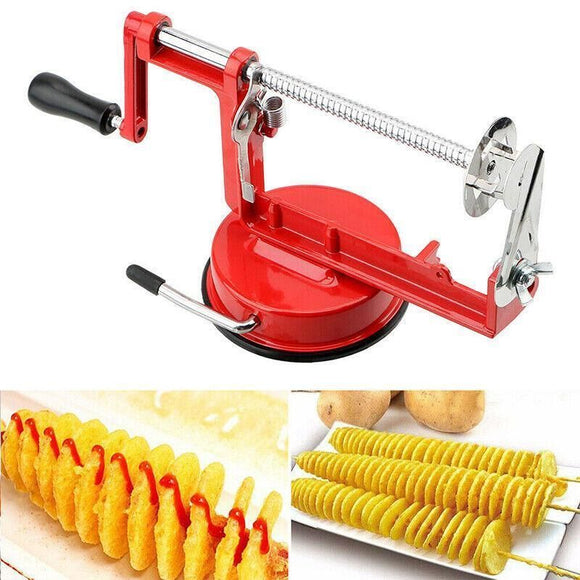 Manual Spiral Potato Slicer Twister Cutter Machine for Tornado Chips and Vegetables