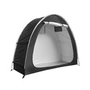 Black Foldable Bicycle Storage Tent 200 x 80 x 165 cm - 1 Piece-2
