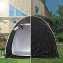 Black Foldable Bicycle Storage Tent 200 x 80 x 165 cm - 1 Piece-7