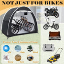 Black Foldable Bicycle Storage Tent 200 x 80 x 165 cm - 1 Piece-10