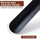 Long Handle Shoe Horn 42 cm Black with Brown Handle Sleeve, 1 Piece-6
