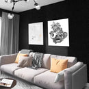 Black Egg-Crate Wall Panel Set 30 x 30 x 3 cm - 20 Pieces-8