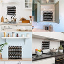Black Four-Tier Spice Rack 34 x 11 x 32 cm - 1 Piece-7
