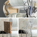 Kitchen Bowl Dish Rack Drainer Storage Cutlery Holder Cupboard Organizer-12