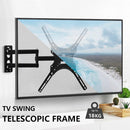 TV Wall Mount Bracket for 32-55 Inch TVs Tilt and Swivel, 1 Piece-10
