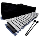 4-Piece 15-Note Glockenspiel Set with Mallets and Carry Bag-13