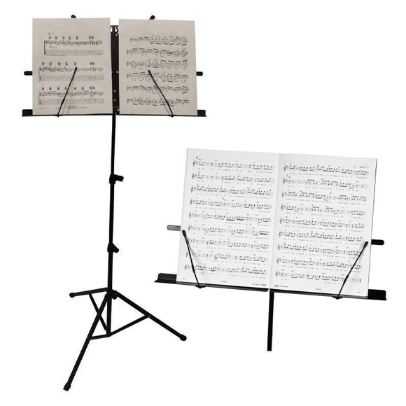 Foldable Sheet Music Stand Tripod with Carry Bag - 1 Pc