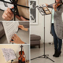 Foldable Sheet Music Stand Tripod with Carry Bag - 1 Pc-9
