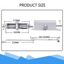 Hydraulic Automatic Door Closer with Adjustable Closing Speed, Soft Close - 1 Pc-11