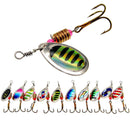 10/16PCS Fishing Lure Spinners Baits Spoon Set with Tackle Bag Trout Bass Tackle - A(16PCS)-4