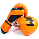 Professional Boxing Gloves For Adult Training - 10Oz Muay Thai Fighting - Red-2