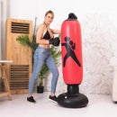 Vertical Inflatable Non-Tumbler Boxing Column - 160Cm Height - Red-1
