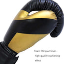 Professional Adult Boxing Training Gloves - 6Oz For Muay Thai Fighting - Black-4