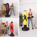 Vertical Inflatable Non-Tumbler Boxing Column - 160Cm Height - Black-8