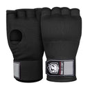 Protective Half Finger Boxing Gloves With Gel Padding And Wrist Support - One Size - Black-1