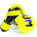 Professional Adult Boxing Training Gloves - 6Oz For Muay Thai Fighting - Fluorescent Yellow-11