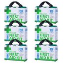 6x 210PCS EMERGENCY FIRST AID KIT Medical Travel Set Workplace Office ARTG BULK-1