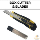 BOX CUTTER & BLADES Knife Retractable Blade Snap Off Razor 18mm Durable Opener-2