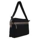 POLICE Wings Canvas Mens Messenger Business Bag w/ Laptop Computer Section in Black-5