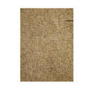 100% SHETLAND RAGG WOOL Half Zip Up Knit JUMPER Pullover Mens Sweater Knitted - Nutmeg - L-7