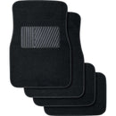 4pcs Car Floor Mats Front Rear Rubber Black Universal Fit Carpet Set Heavy Duty-2