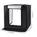 Hridz 60cm Light Box Bi-Colour Photography Portable Photo Studio Shooting Tent with 6 PVC Backdrops-7