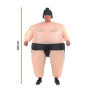 SUMO Fancy Dress Inflatable Suit -Fan Operated Costume-11