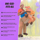 COWBOY Fancy Dress Inflatable Suit -Fan Operated Costume-9