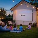 150" Electric Motorised Projector Screen TV +Remote-4