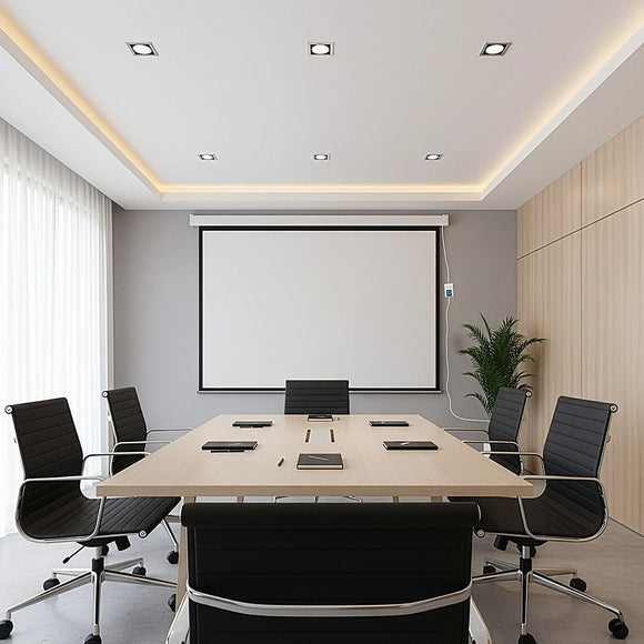 120" Electric Motorised Projector Screen TV +Remote