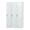 Three-Door Side by Side Office Gym Shed Storage Locker-5