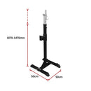 Squat Rack Stand Pair Bench Press Weight Lifting Barbell-12
