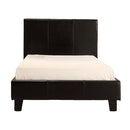 Single PU Leather Bed Frame Black-6