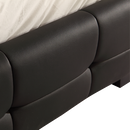 Double PU Leather Deluxe Bed Frame Black-8
