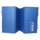 Folding Blue Exercise Mat – Gymnastics, Martial Arts, Yoga, Karate & Judo Training-4