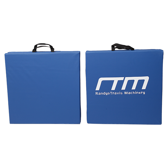Folding Blue Exercise Mat – Gymnastics, Martial Arts, Yoga, Karate & Judo Training
