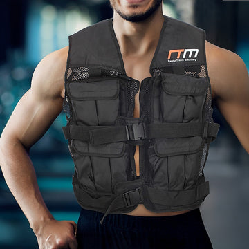 40LBS Weighted Weight Gym Exercise Training Sport Vest - 0