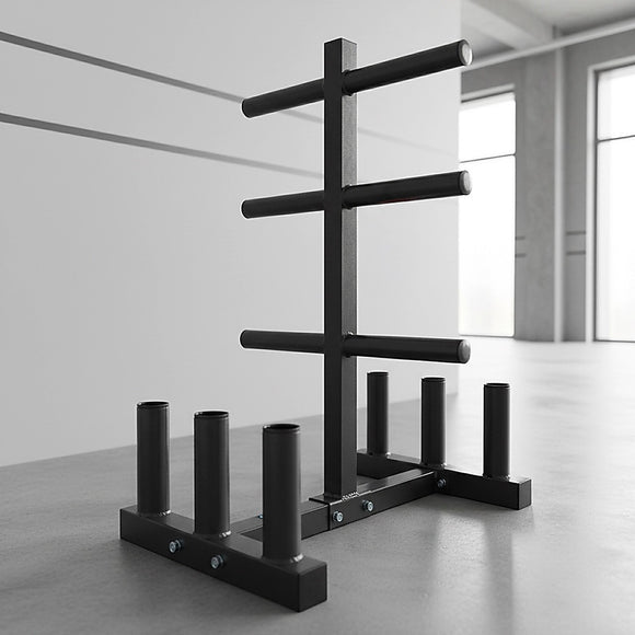 Olympic Weight Tree Bar Rack Holder Storage