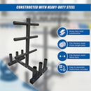 Olympic Weight Tree Bar Rack Holder Storage-8